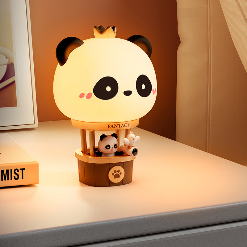 Fantacy Panda LED Night Lamp – Warm Glow Silicone Light for Kids & Home Decor