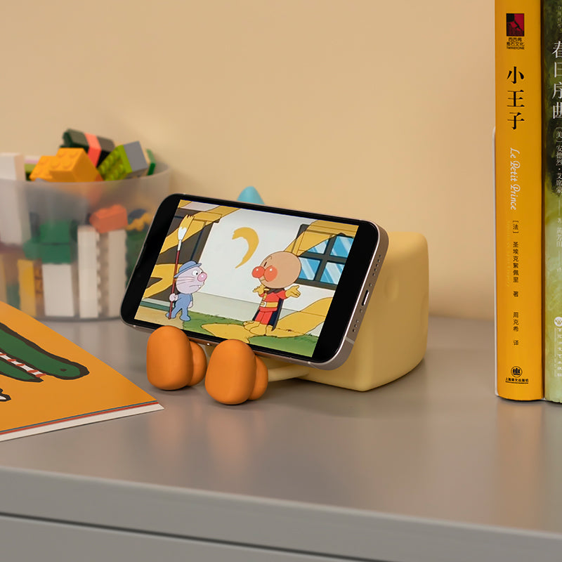 Cute Cartoon Toast Night Light – 1200mAh, Touch, Timer &amp; Dimmable